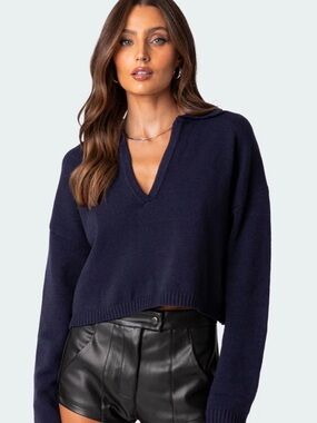Marcie Oversize Cropped Sweater